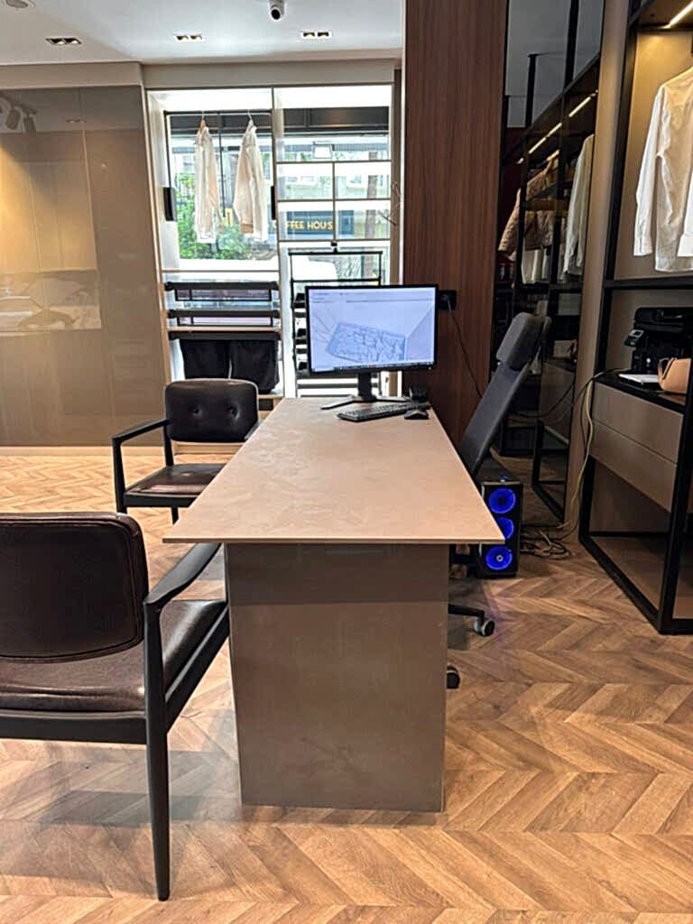 lamar resin mirage scuro masa uygulama